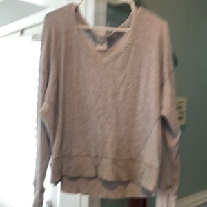 Woman’s soft pullover top